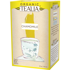 Tealia Organic Chamomile (20 Envelope Tea Bags) 40g